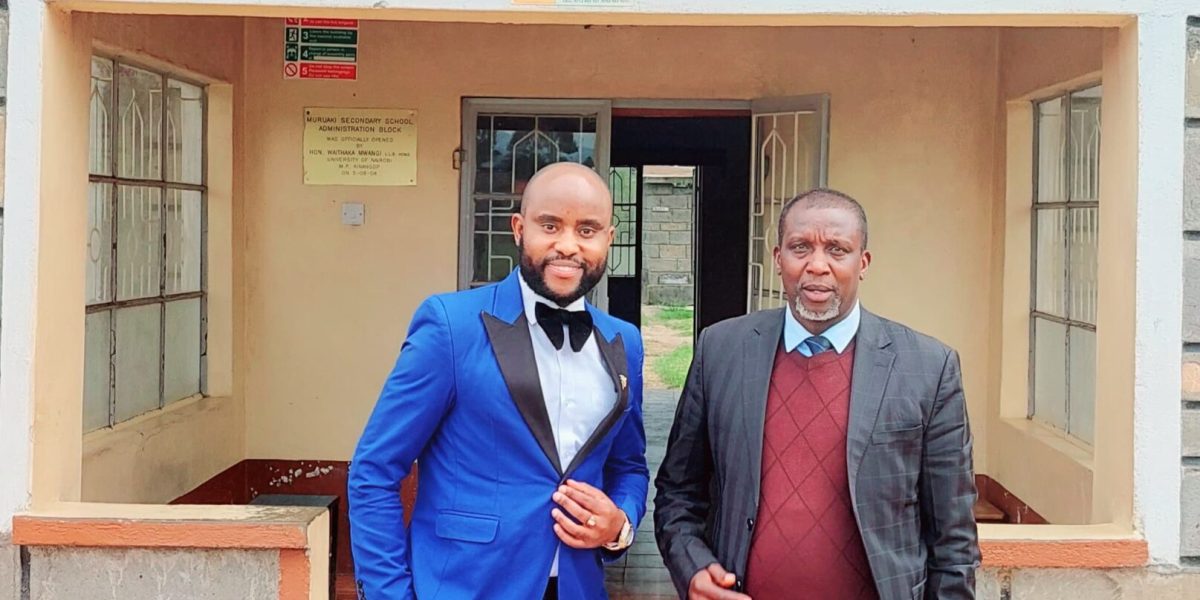 Mr Sam Vidambu & Mr Waweru (Principal)